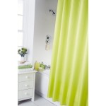 Shower Curtain Set - Plain Lime Green